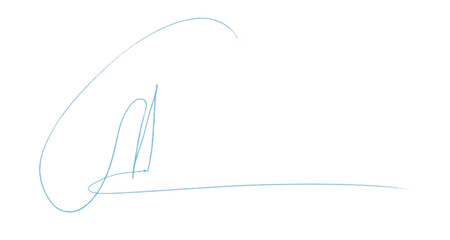 Light Blue Pencil Underline - Hand drawn horizontal chalk, marker or pencil lines. Design element for emphasis, text lines and decorations. Set on a transparent background.