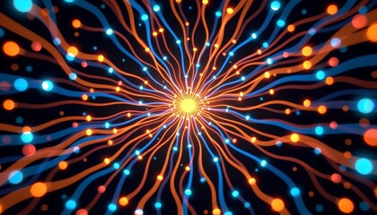Neural Network Visualization with Bright Focal Point