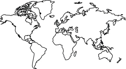 world map victor