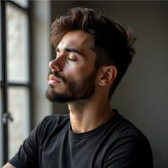 Obraz premium portrait of a handsome young man