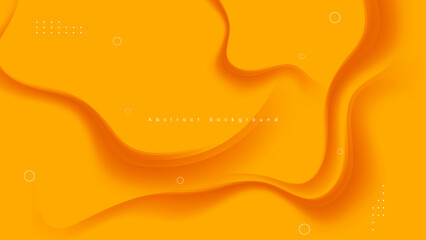 yellow abstract background with wavy lines texture