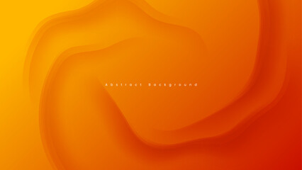 orange abstract background with curve lines texture