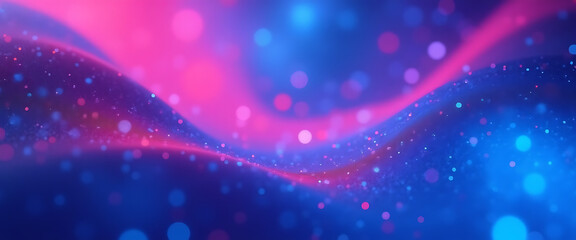 Dreamy abstract gradient background with radiant three common color schemes, blurred glow textures, floating particle grain shimmer, noise dust artistic effects, high-resolution 4K minimalist design