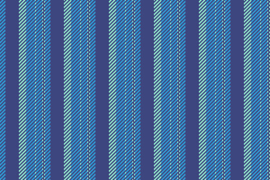 Vibbon texture background vertical, refresh textile fabric seamless. Fatch pattern lines stripe vector in blue and cyan colors.