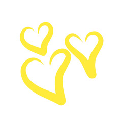yellow heart icon