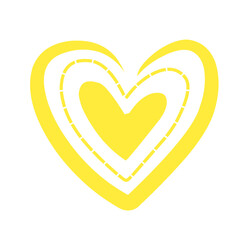 yellow heart icon