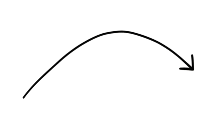 Abstract Golden Arc with Sparkling Lights on Transparent Background