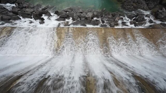 Hydroelectric power plant in the Tyrolean Alps 
