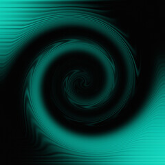 Teal spiral vortex - Elegant teal and turquoise spiral design with smooth gradient lighting. Abstract digital texture with futuristic motion and energy flow, ideal for modern graphics or backgrounds