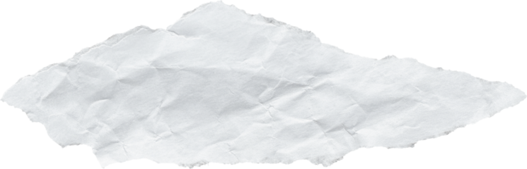 White torn paper lined texture
