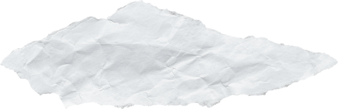 White torn paper lined texture