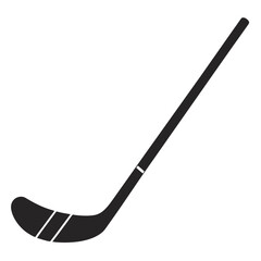hockey stick and puck
