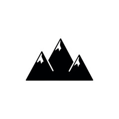Mountain Icon &ndash; Nature Peak Illustration