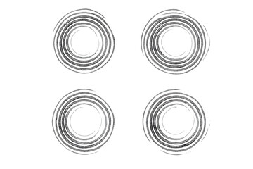 Minimalist abstract pattern with concentric textured circles and subtle spiral forms