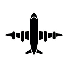 Airplane Icon – Travel Flight Illustration