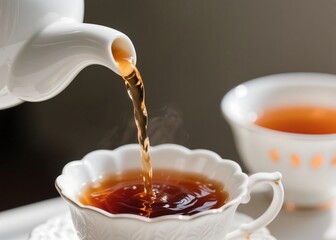 Warm and Cozy Tea Time with Traditional Japanese Teapot 