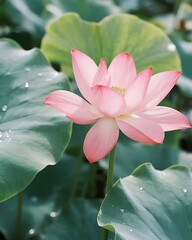 Pink Lotus Flower 