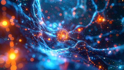 Digital Neuron Network Illuminated Synaptic Web in a Dark Neural Universe