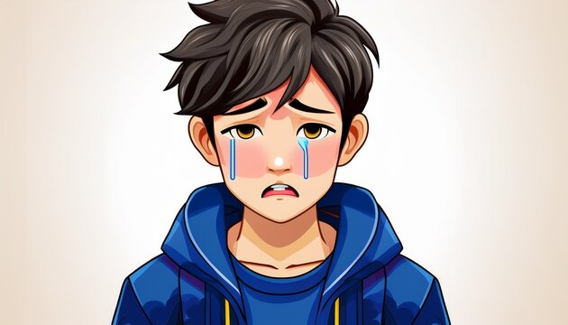 泣く