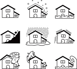 様々な住宅災害
