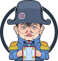 Emperor Napoleon Bonaparte, illustration design