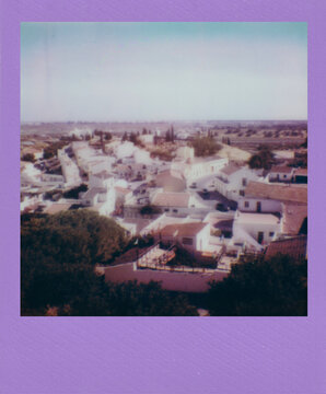 collage with photos of the city