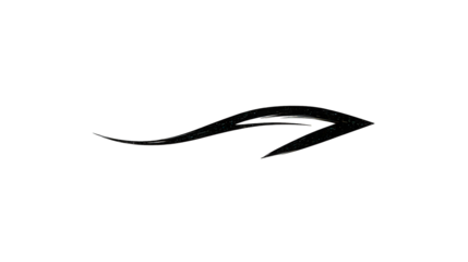 Abstract Colorful Swirl Design on Black Background