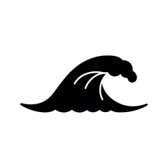 Wave Icon – Ocean Water Illustration