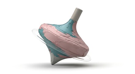 Spinning Top Toy Pastel Colors