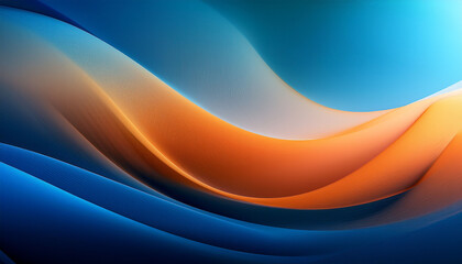 This Abstract Image Features A Soft Gradient Blend Of Blue And Orange Hues Creating A Serene And Calm Atmosphere Ideal For Backgrounds And Wallpapers