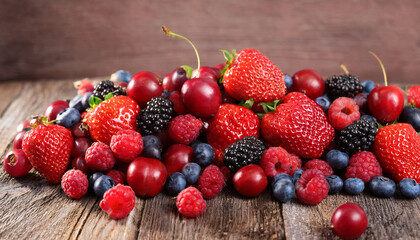 Background With Berries