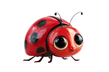 Cute Ladybug Character