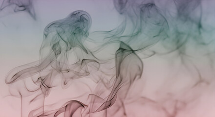 Ethereal smoke art swirling gently, perfect for dreamy backgrounds and calming visual designs for websites and branding projects