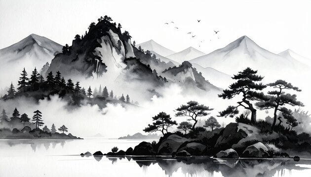 水墨画 Images – Browse 24,922 Stock Photos, Vectors, and Video
