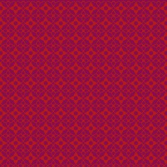 Elegant seamless damask floral pattern with vintage red flowers for wallpaper texture and fabric design