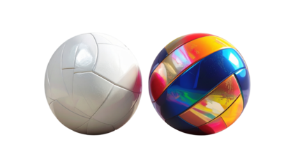 Modern sports volleyball isolated on transparent background