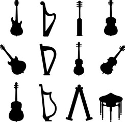 Acoustic and Electric String Instruments Collection bUNDLE