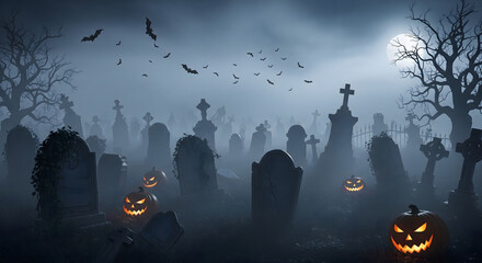 spooky halloween background