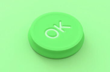 green power button