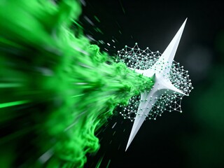 High-Speed Visualization of a Cybersecurity System Defending Against Malicious Code