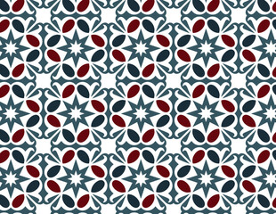 Unique atomic starburst quilt pattern