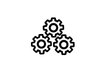 Abstract Sparkling Shapes on Black Background