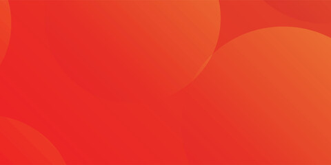 Abstract red and orange gradient background with circular shapes. eps10.