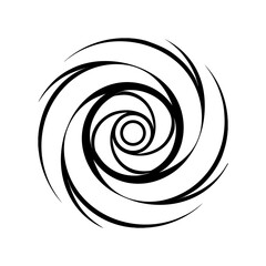 abstract swirl vector