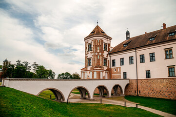 Fototapeta premium The ancient Mir Castle in Belarus
