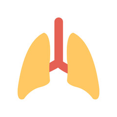Lung Icon Design