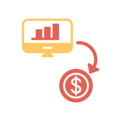 Money Flow Icon Design