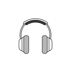 Fototapeta premium Headphones Illustration - Audio Equipment for Music Listening and Sound Isolation.