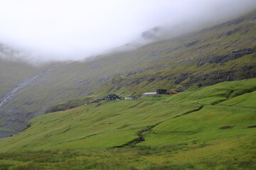 area around the Saksun Heritage Farm, Streymoy, Faroe Islands, Denmark