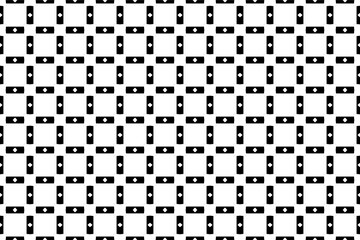 black and white seamless pattern pixel crossword wallpaper puzzle fashion game . 